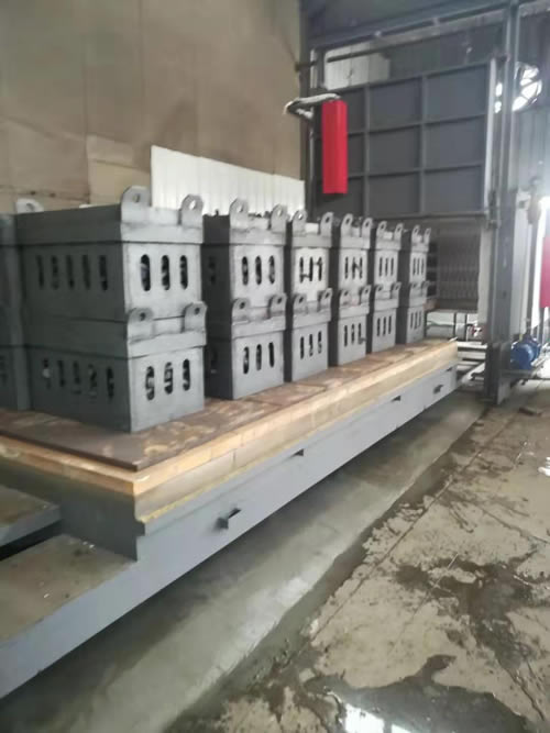 400KW臺(tái)車爐圓滿交付！